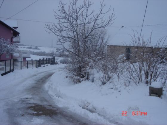 malkice sniga u selu :)